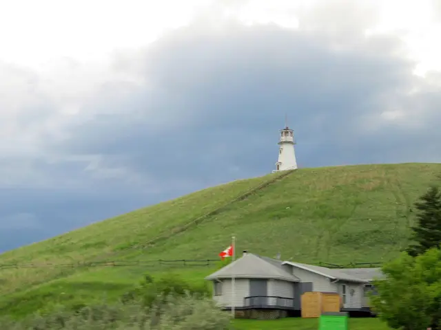 Cochin lighthouse on the hilltop
